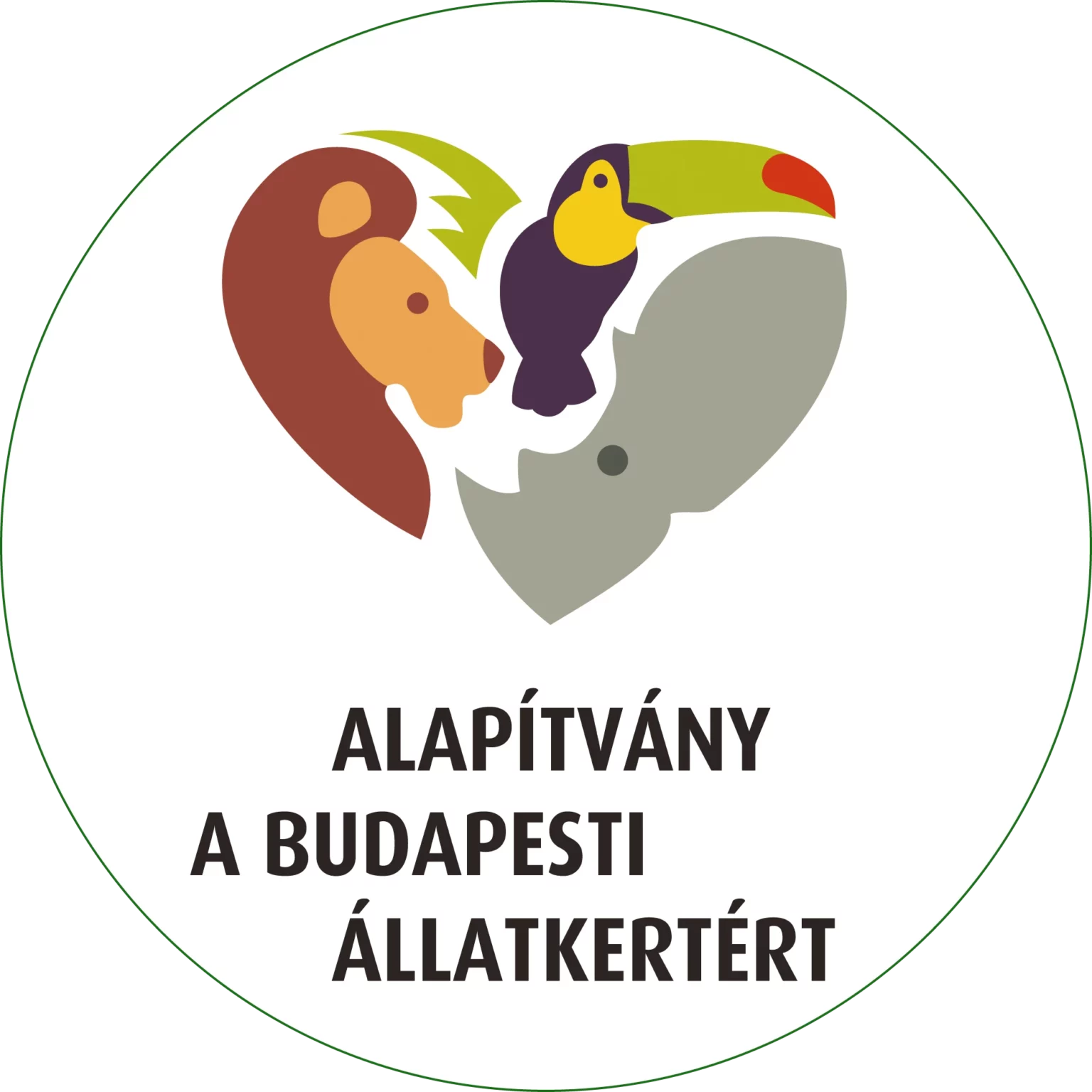 Alapítvány a Budapesti Állatkertért logója